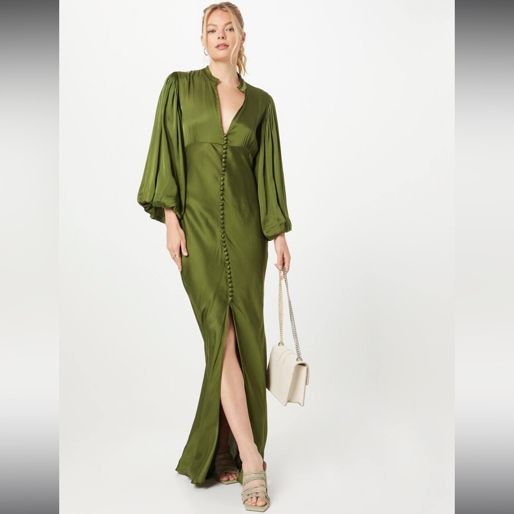Birgitte Herskind Shila Balloon Sleeve Maxi Dress-Size 38/US 8